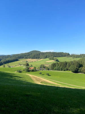 Quiet overnight parking spot in kleine wiesental