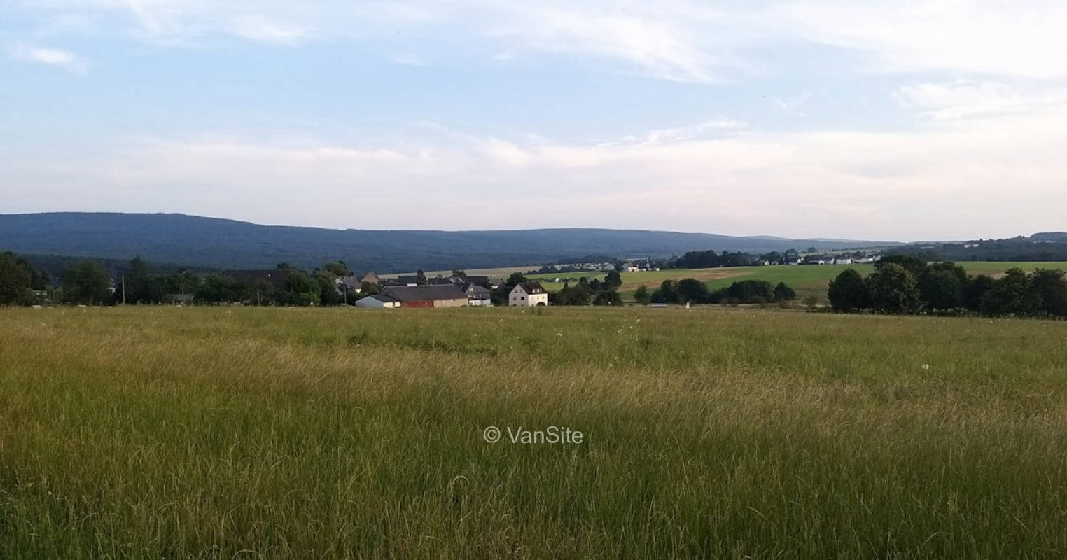 Quiet on the field with a view