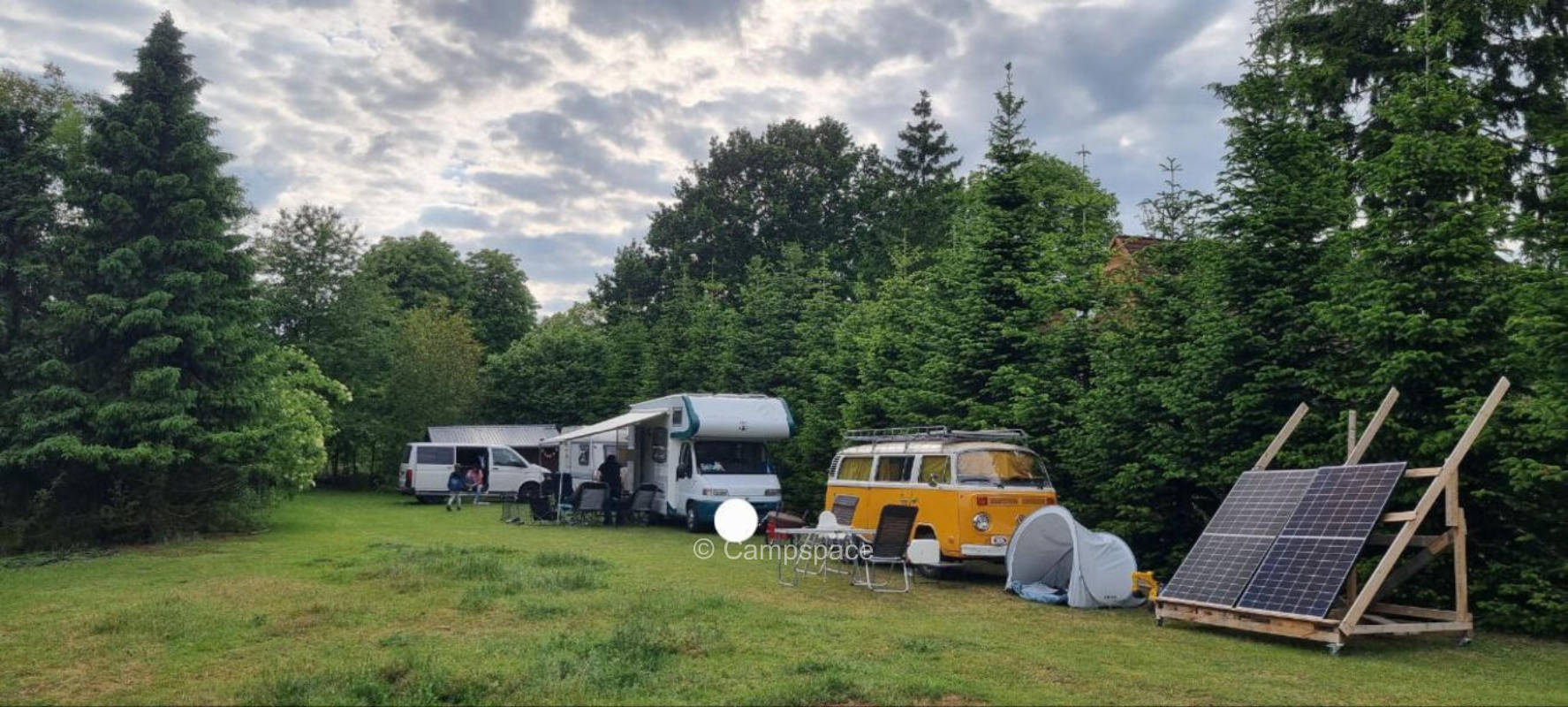 Alpakacamping in Bresegard bei Picher, Mecklenburg-Vorpommern