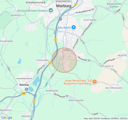 Camping site in Marburg