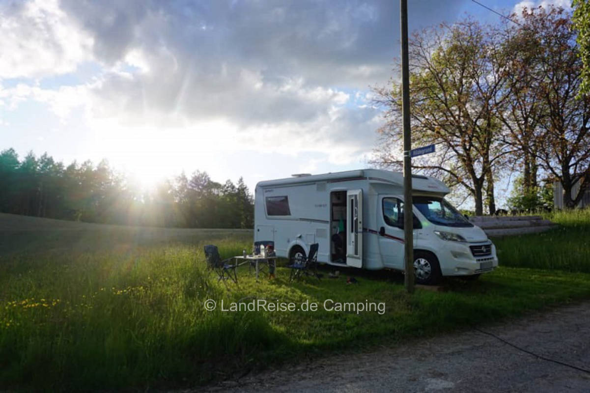 Stellplatz am Hirschgehege