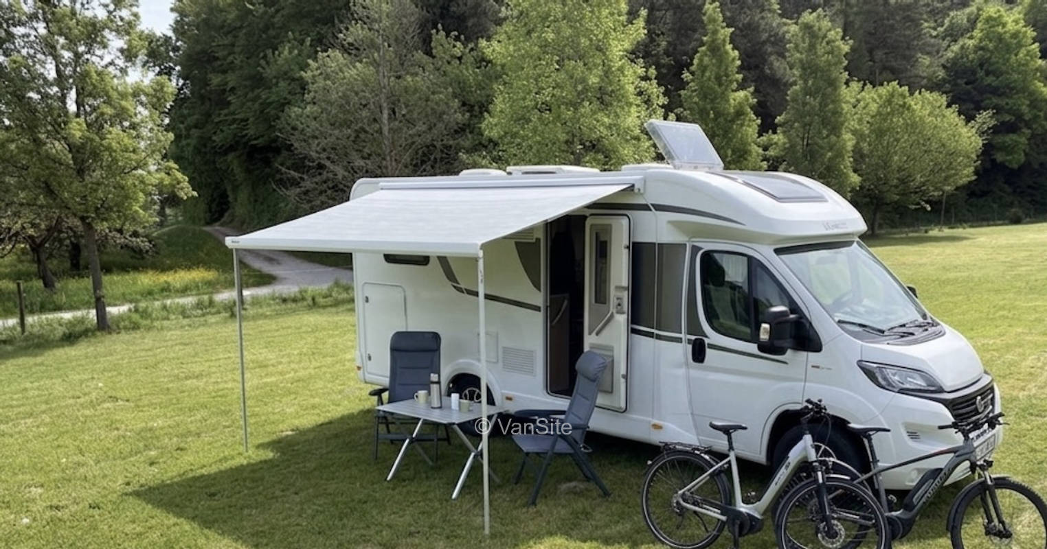 Wohnmobilstellplatz am Waldrand – ruhig & idyllisch