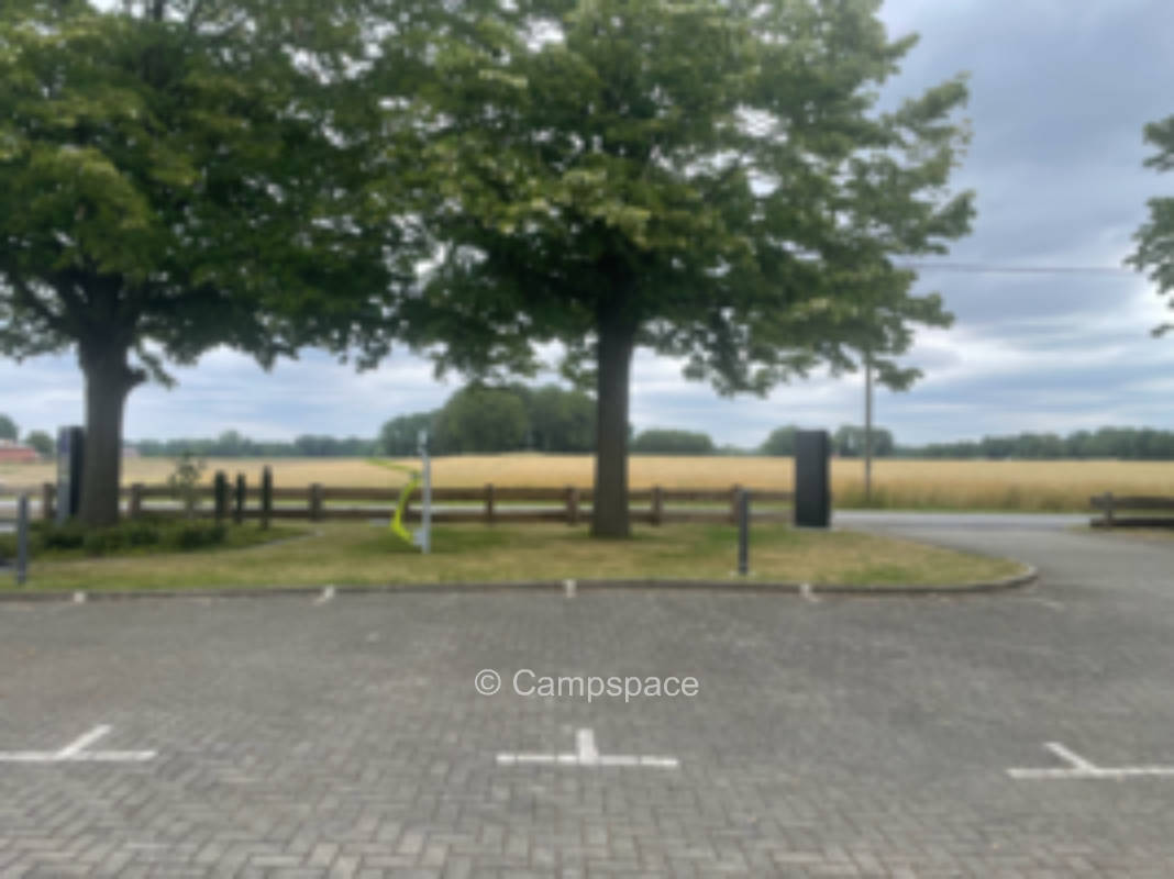 Wohnmobilstellplatz im Münsterland