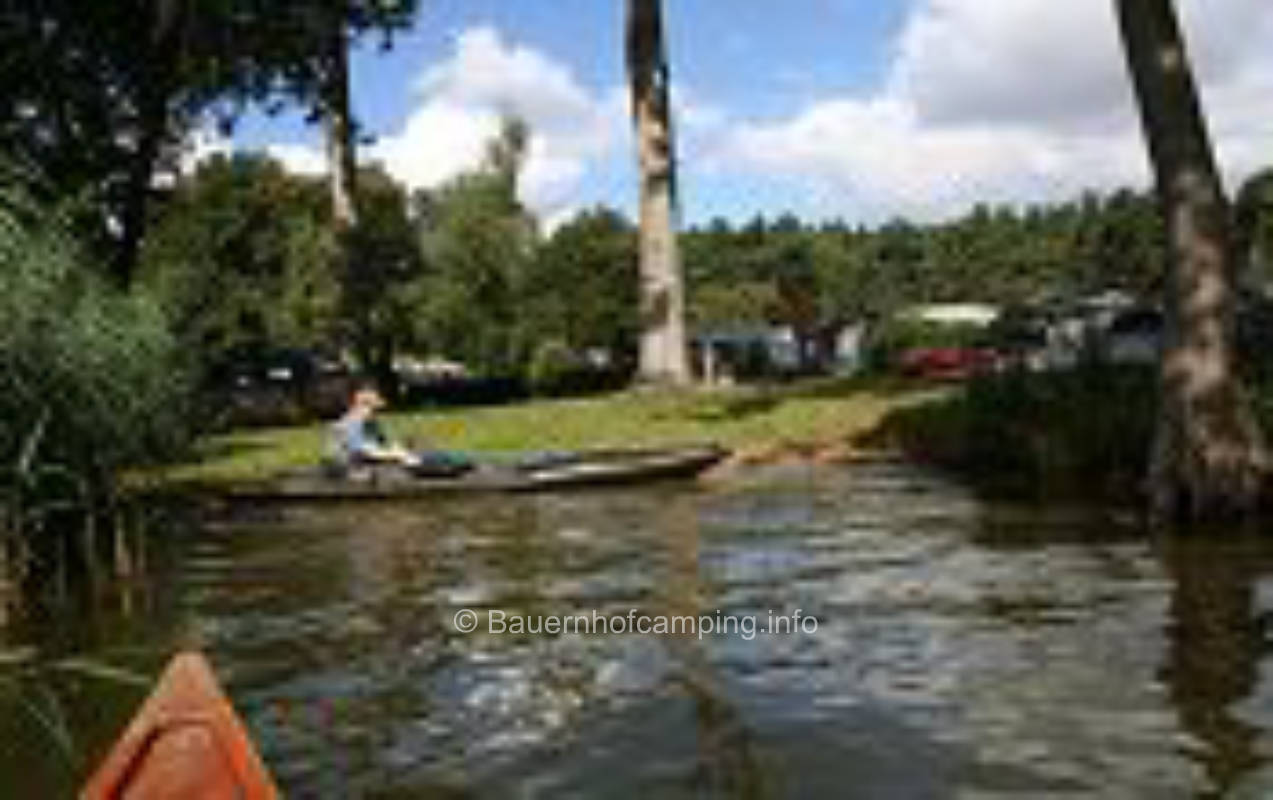 Camping site at the Jabel lake