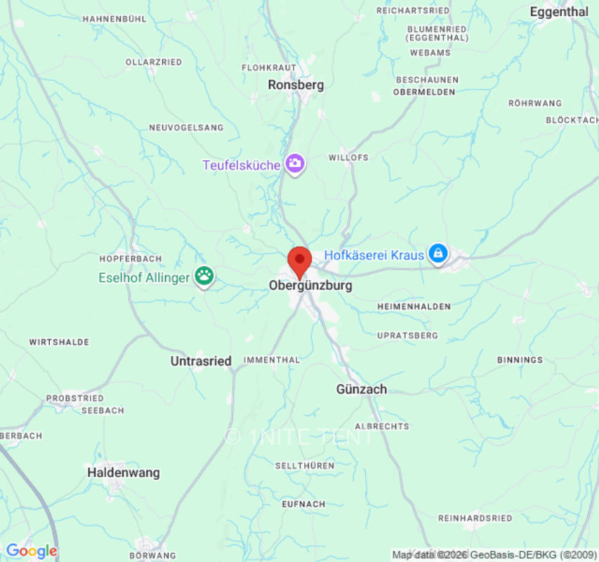 Zeltplatz in Obergünzburg