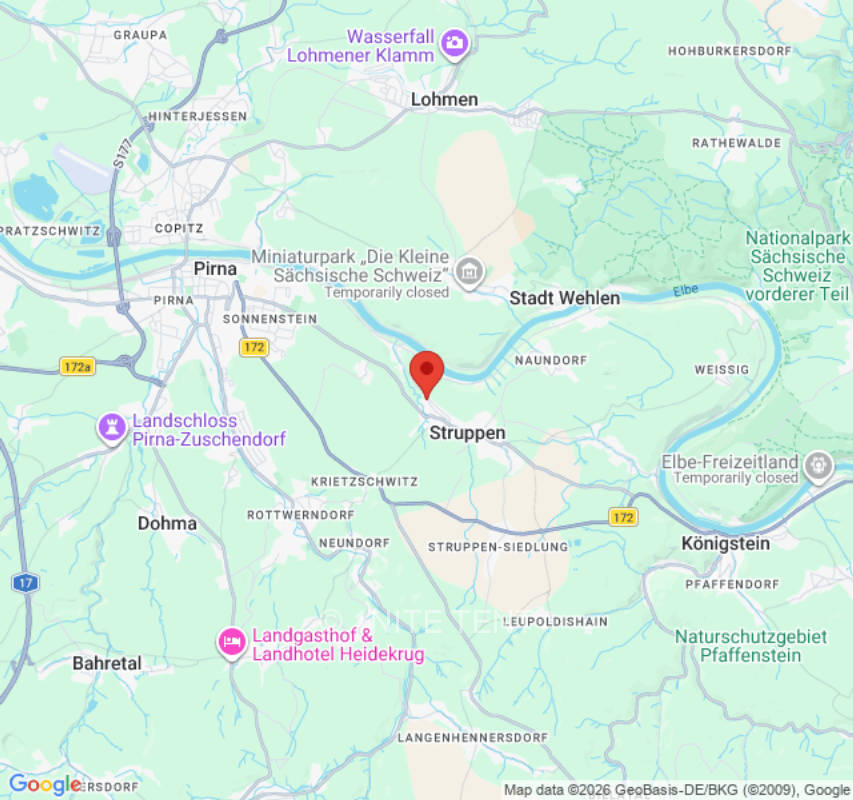 Zeltplatz in Struppen