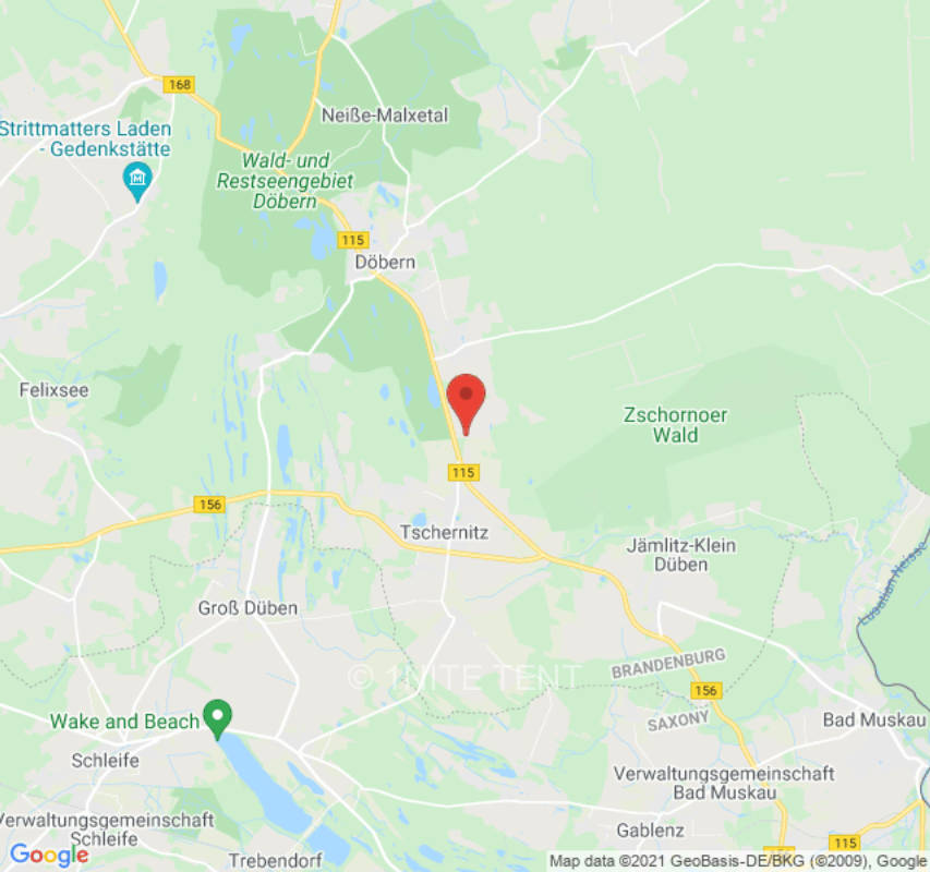 Camping ground in Doebern