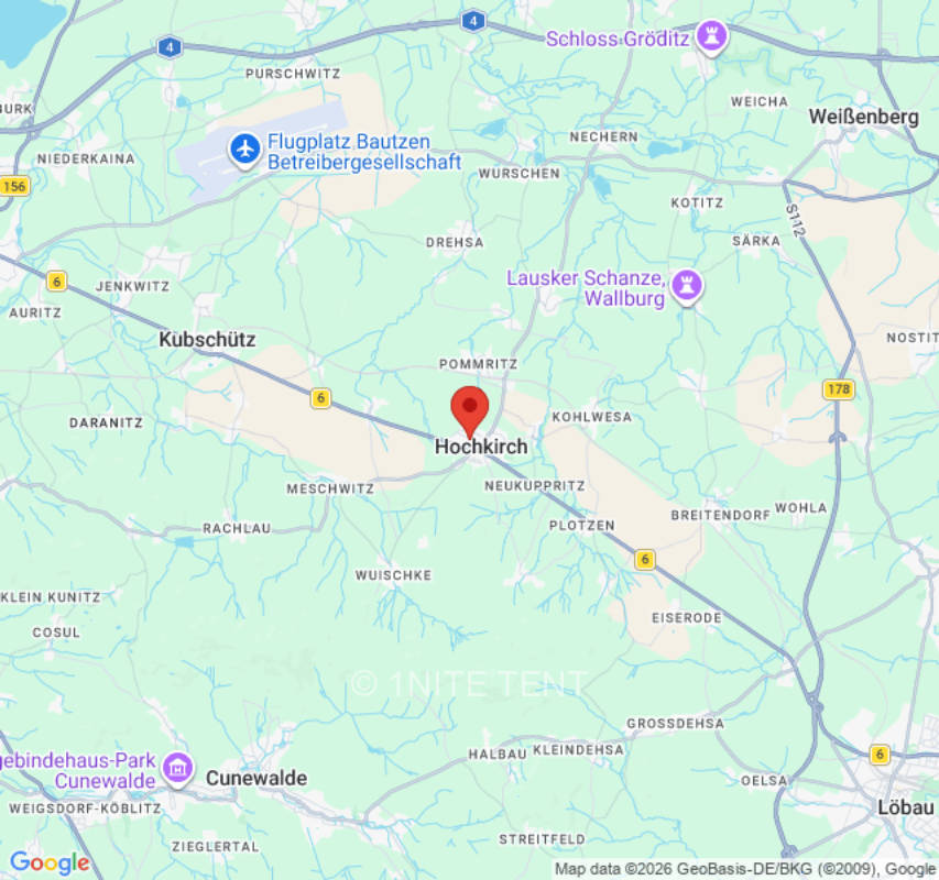 Zeltplatz in Hochkirch