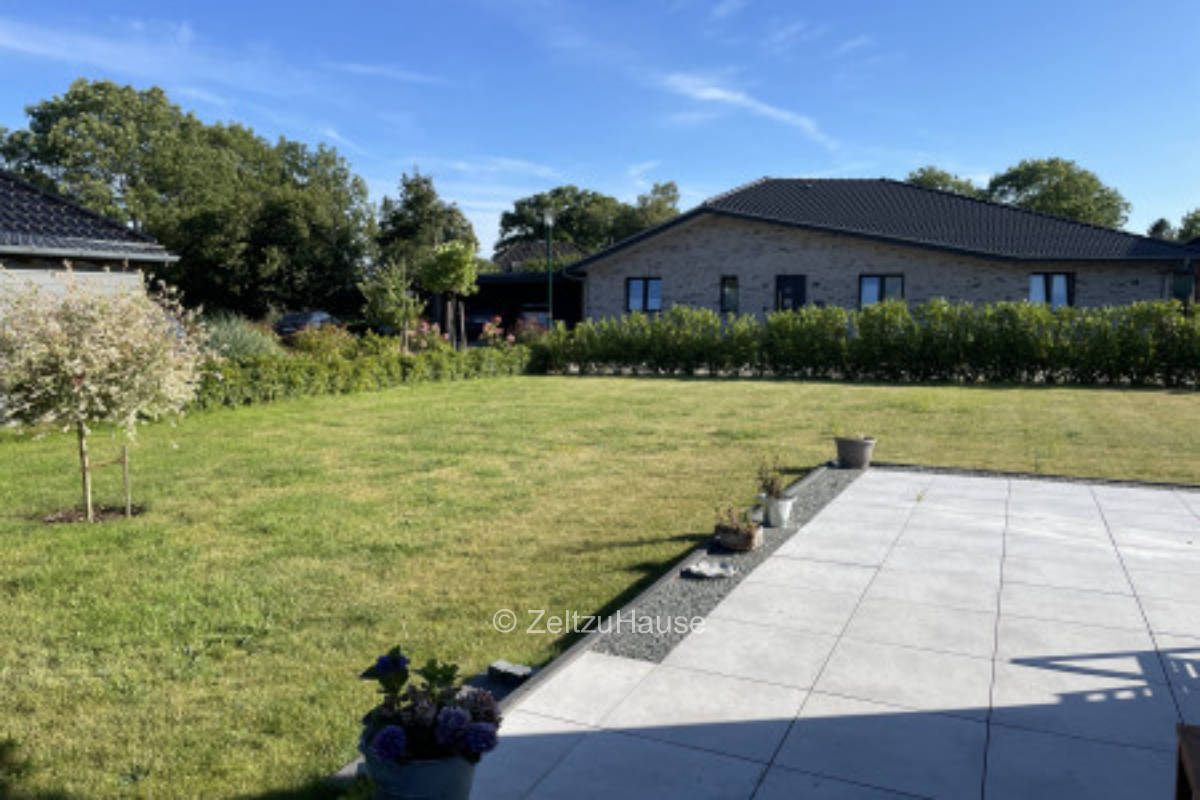 Gartenzeltplatz für Fußbus-/Fahrradreisende