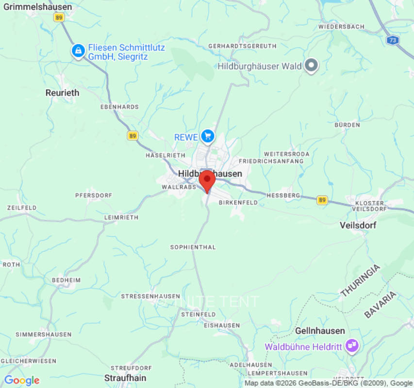 Zeltplatz in Hildburghausen