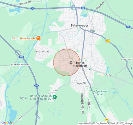 Campsite in Hohen Neuendorf
