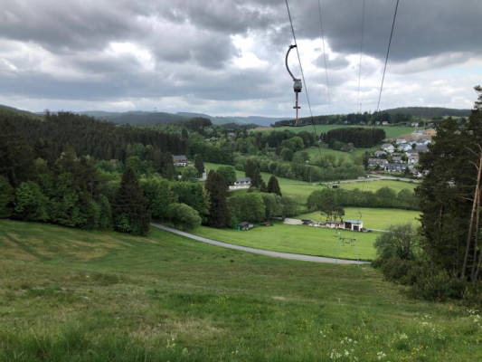 Private pitch at Pön Hütte, Usseln (Campspace 9097)