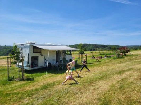 Pitch "Zur Obstwiese" at the edge of Westerwald