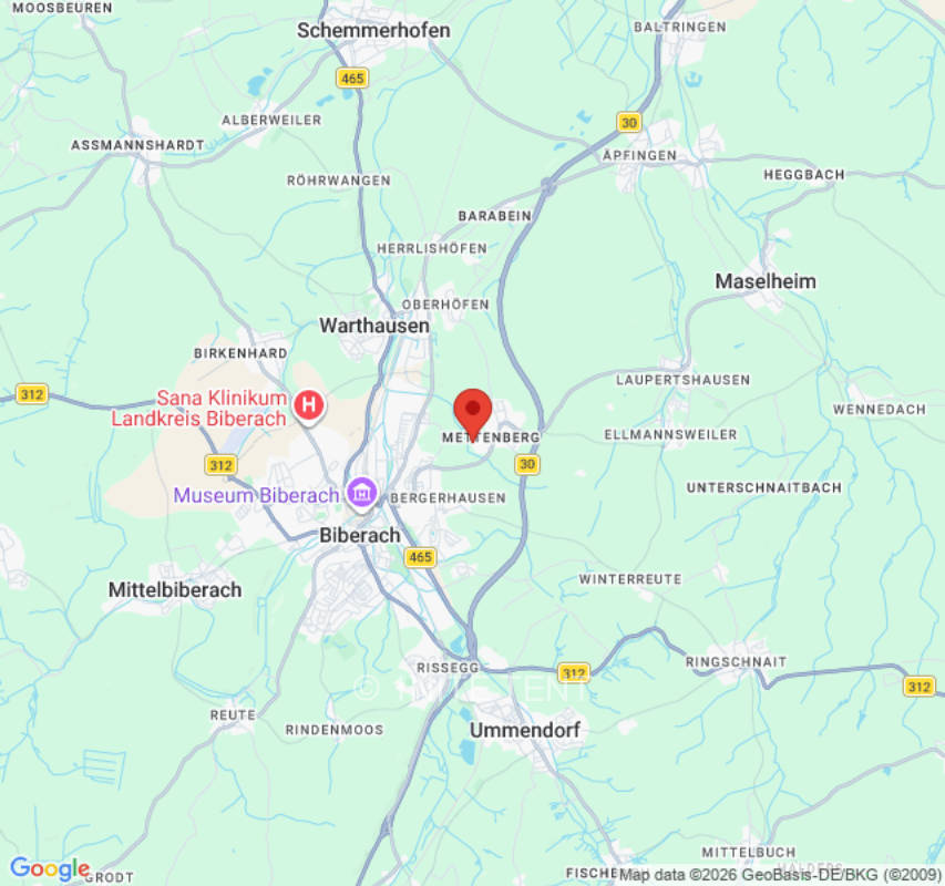 Zeltplatz in Biberach an der Riß