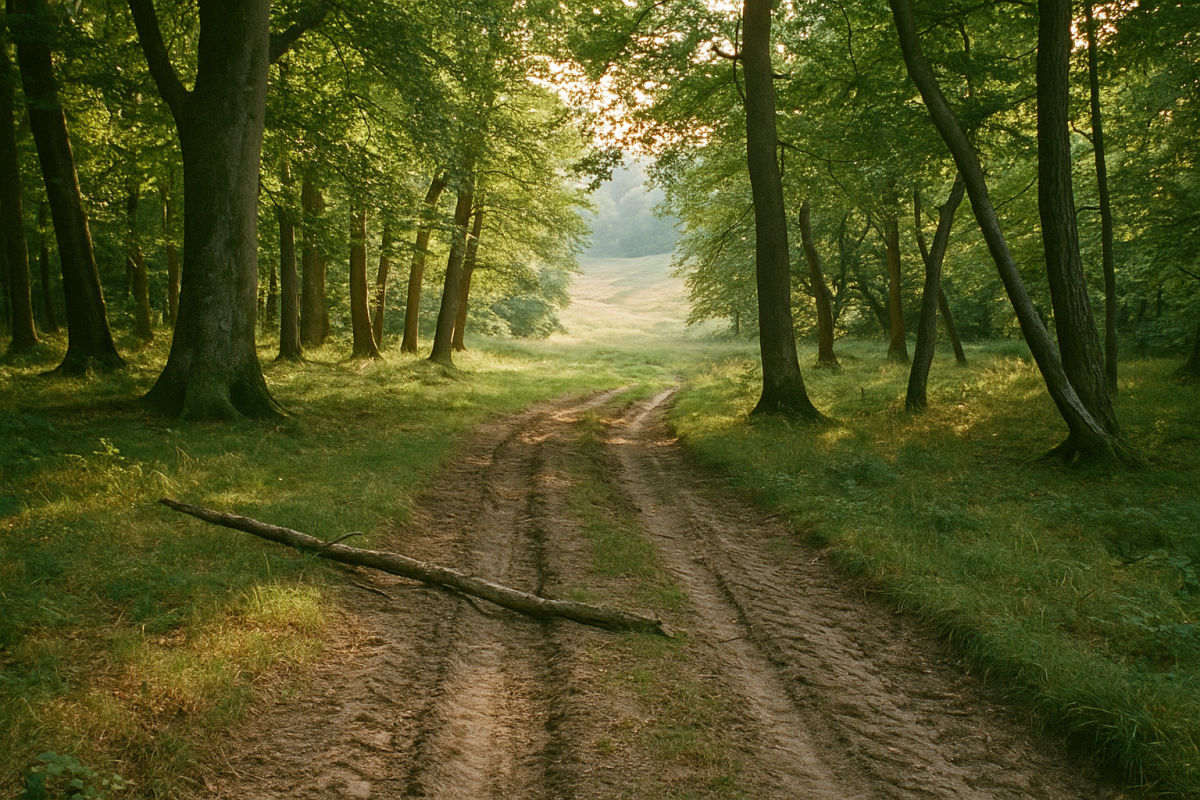 The Steigerwald – AI-generated illustrative image