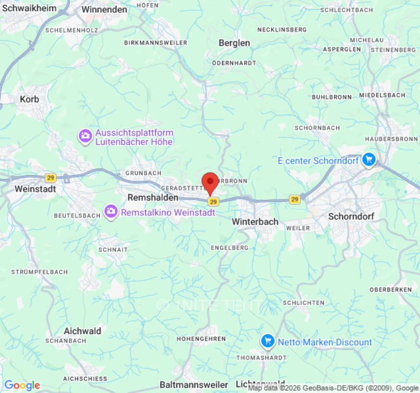 Zeltplatz in Remshalden