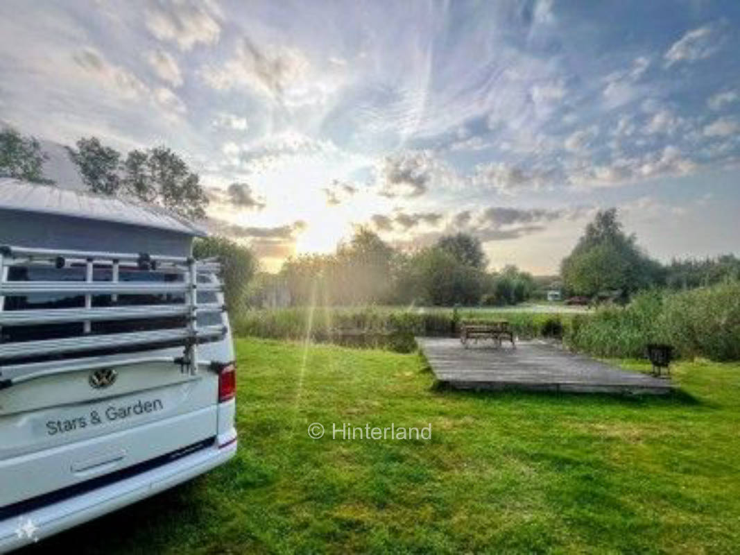 Camper site in a secluded location - pure nature -.