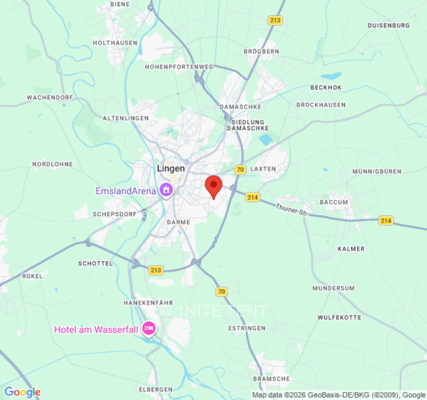 Zeltplatz in Lingen (Ems)