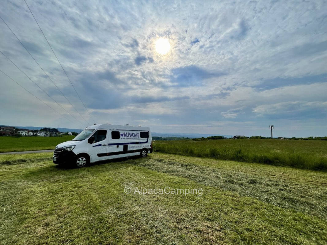 Large meadow with view of Simmern #1