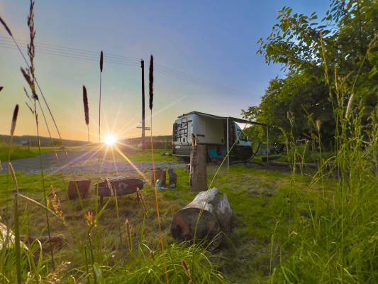 Idylle am wilden holzbach mit privatstrand