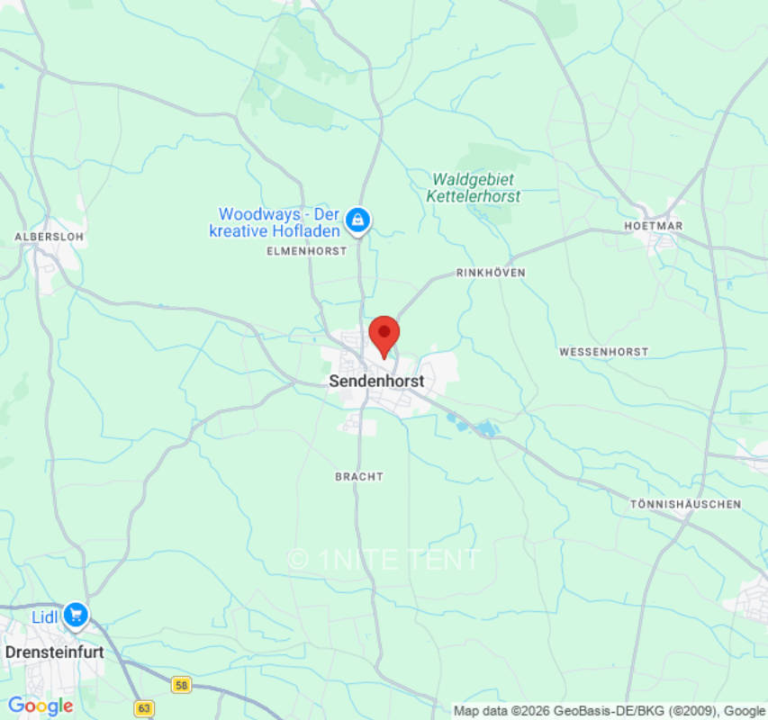 Zeltplatz in Sendenhorst