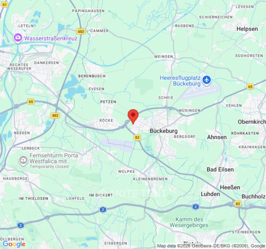 Zeltplatz in Bückeburg