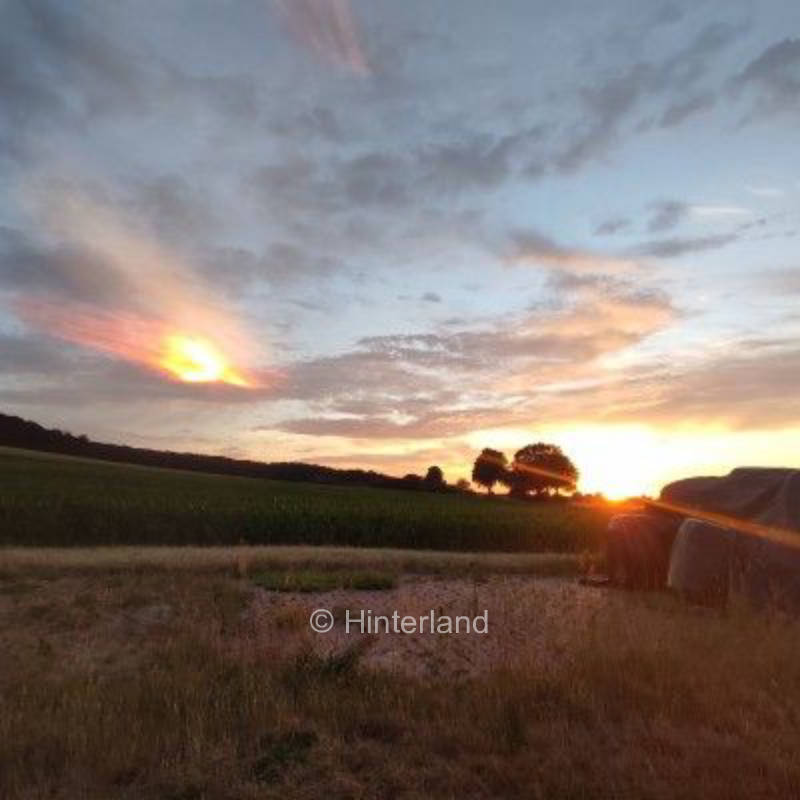 Camping at the old pancake baker