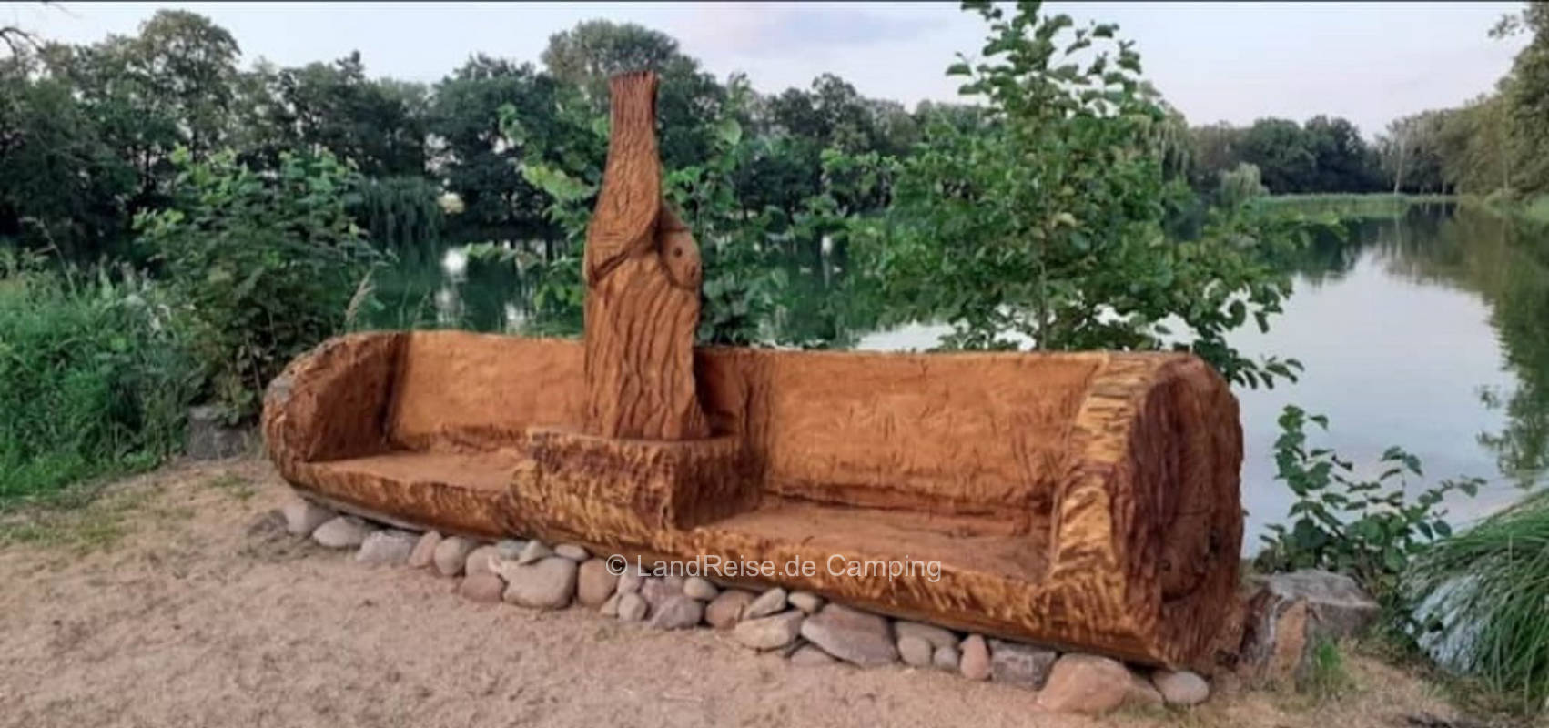 Wunderschöner ruhiger Stellplatz am Teich