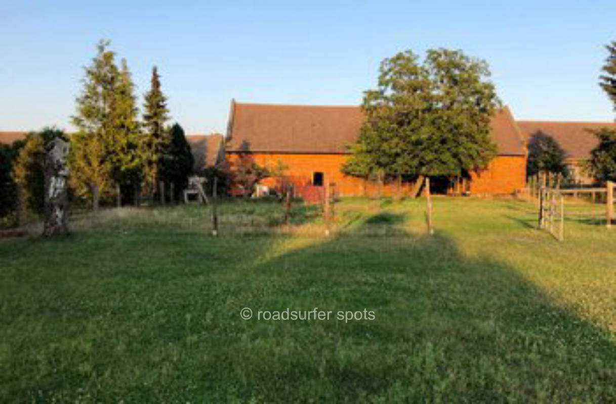 Campen zwischen Lamas und Alpakas