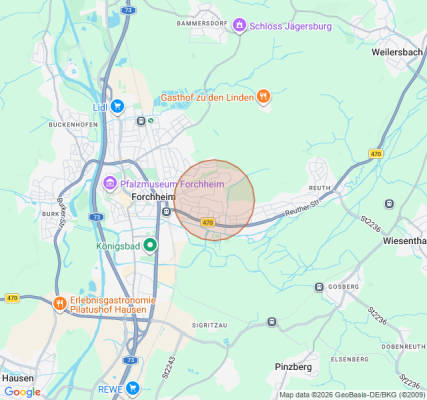 Campsite in Forchheim