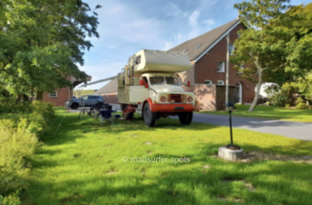 Camping auf dem Bauernhof am Nordseedeich