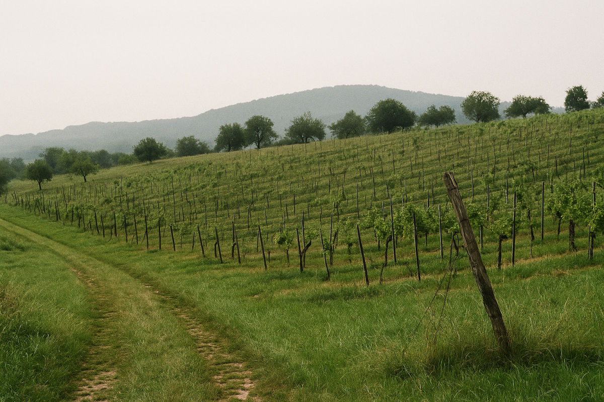 Die Bergstraße – KI-generiertes Symbolbild