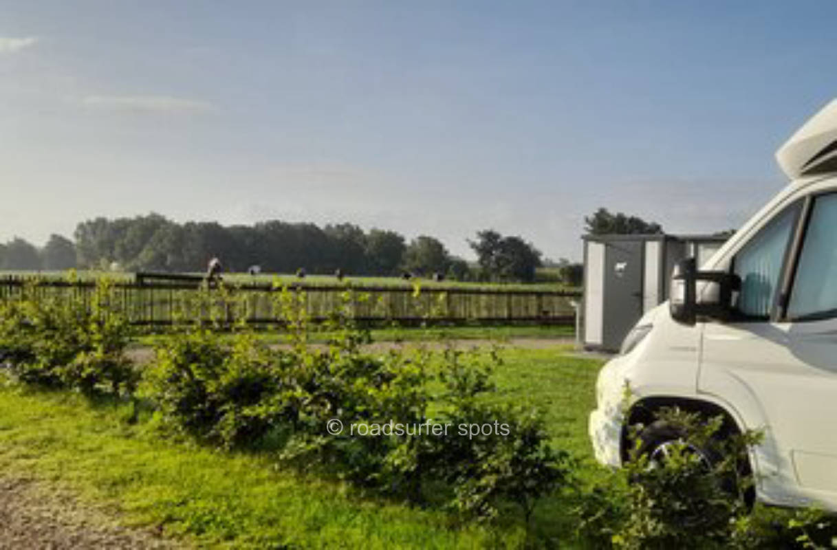 Campingurlaub auf dem Bauernhof, privater Stellplatz