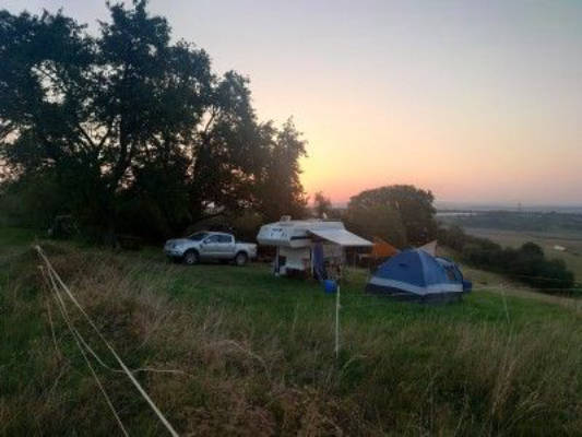 Offroad Camping with Views to Münzenburg