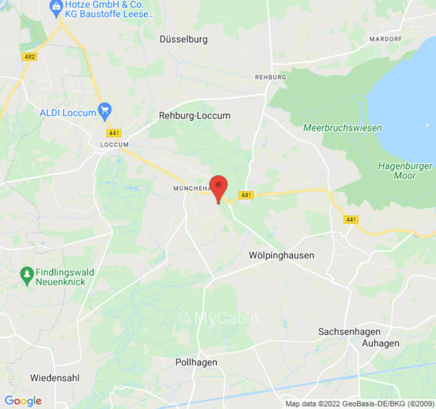 Ein Platz in der Natur in der nähe Steinhuder Meer