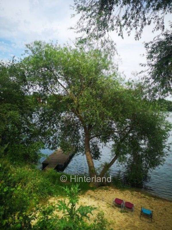 Camping direkt am See im Südharz