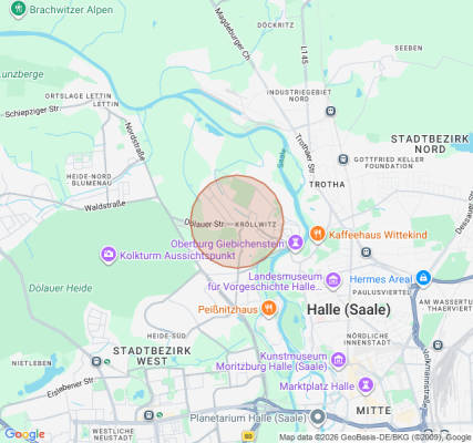 Campsite in Halle (Saale)