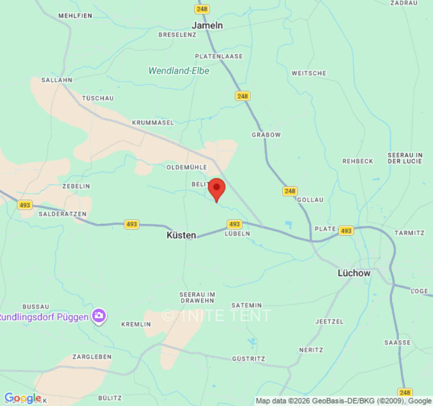 Zeltplatz in Küsten