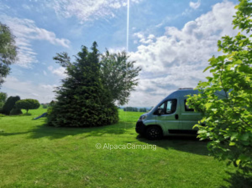 Stellplatz am Bauernhof mit Blick in die Berge #2