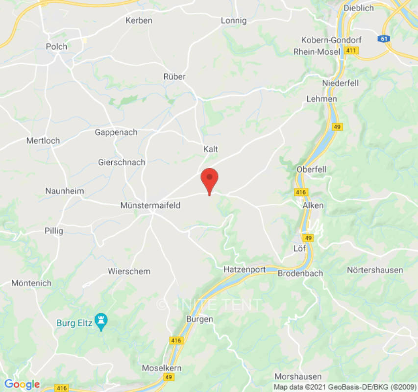 Campground in Münstermaifeld