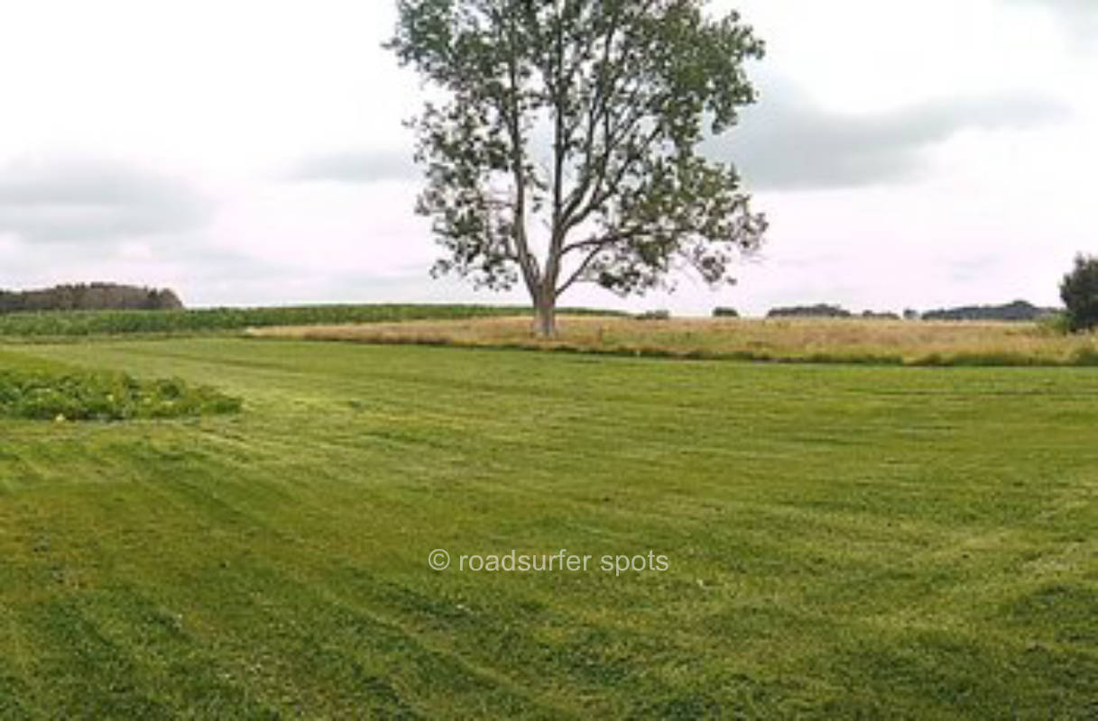 Beautiful view of fields and meadows