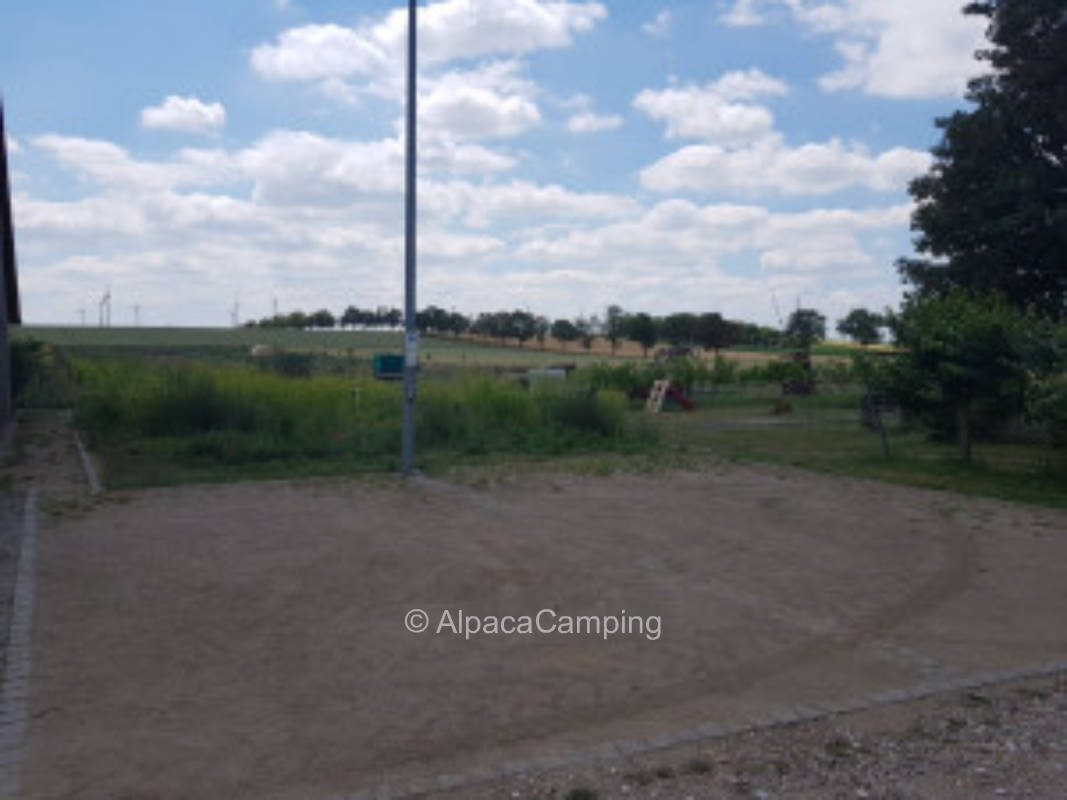 idyllic pitch on the farm in Wintersheim (paved pitch) #2