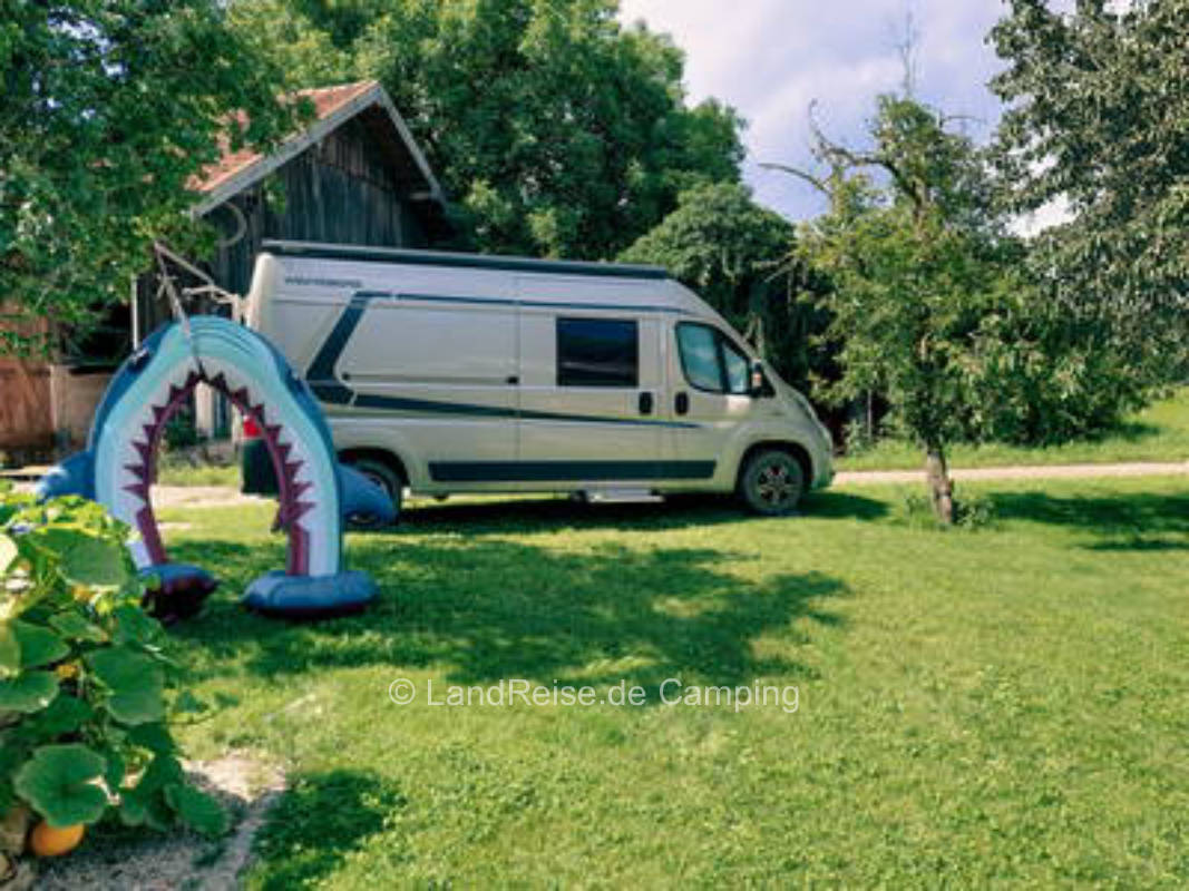 Camping am Hofweiher beim Brunnerhof