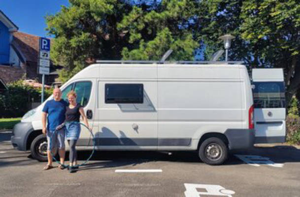 Pitch in the middle of the wine village of Ihringen