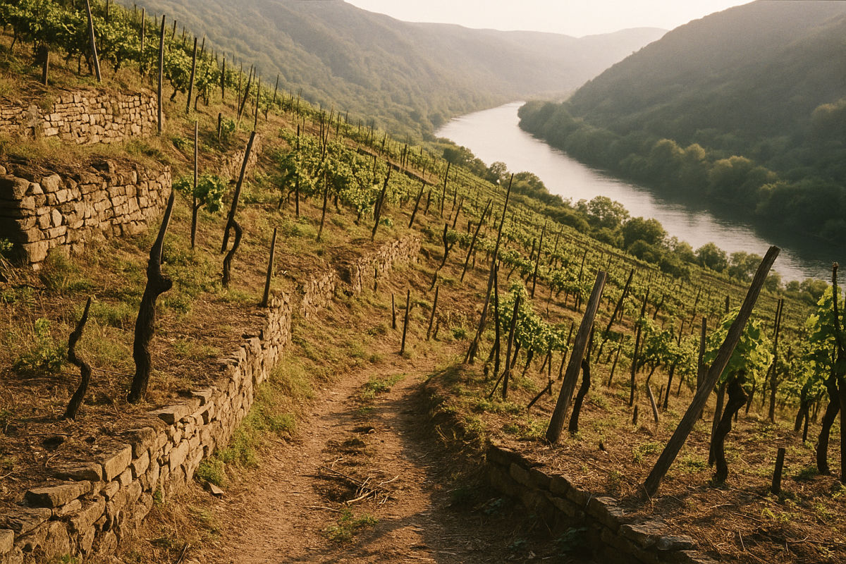 Der Mittelrhein – KI-generiertes Symbolbild