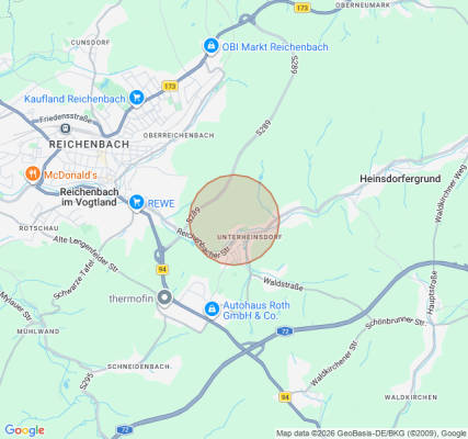Campsite in Heinsdorfergrund