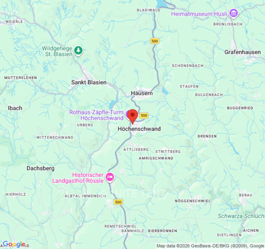 Zeltplatz in Höchenschwand