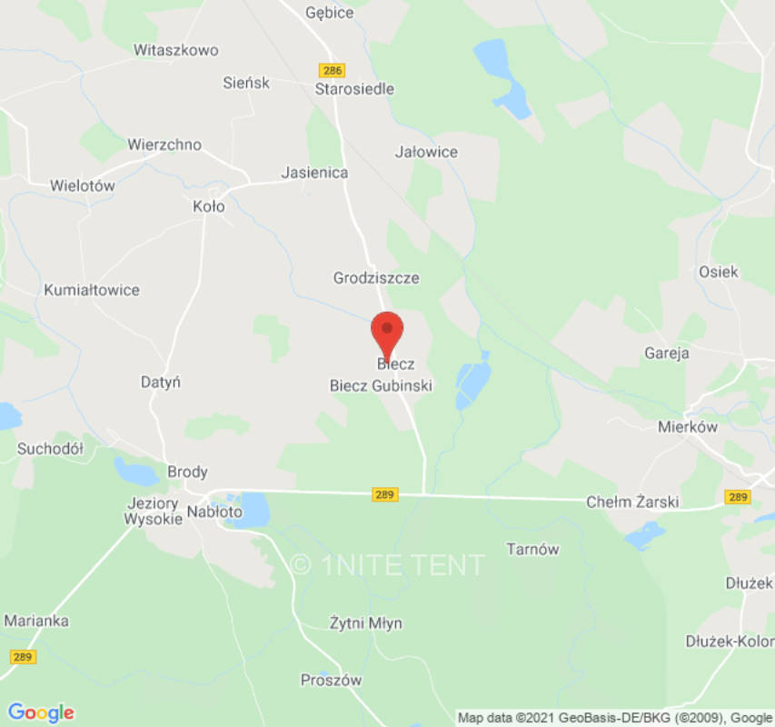 Campsite in Biecz