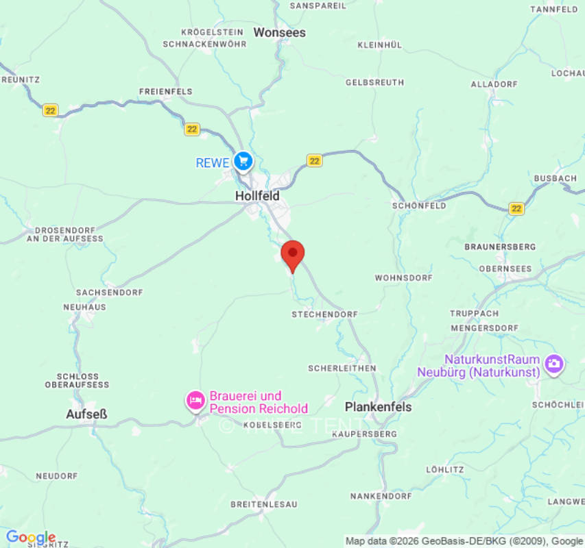 Zeltplatz in Hollfeld