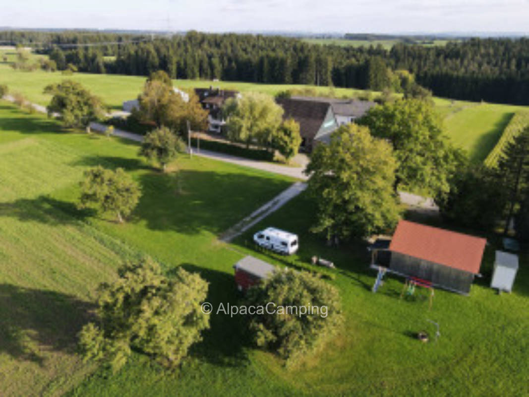 Farm camping in beautiful landscape #3